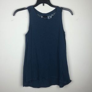 AEROPOSTLE Blue Lace Tank Top